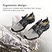 DAUZ Men Hiking Shoe, Men Hiking Boot Fashion Shock Absorption Lightweight for Walking for Hiking (45)