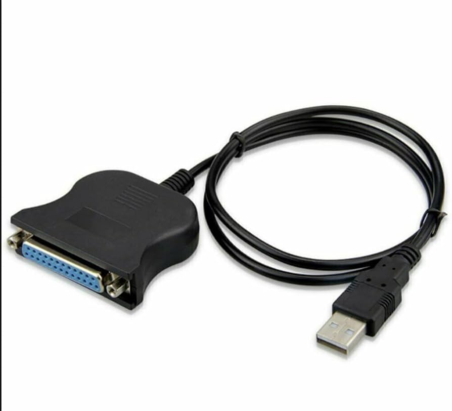 Amazon.co.jp: USBtoパラレル25ピン変換ケーブル 25PINプリンタ