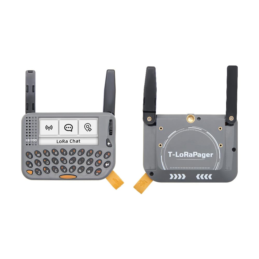 LILYGO T-Lora Pager ESP32 LoRa NFC RTC Al Smart Sensor TTGO Carte de développement avec écran LCD IPS 2,3" (868 MHz)