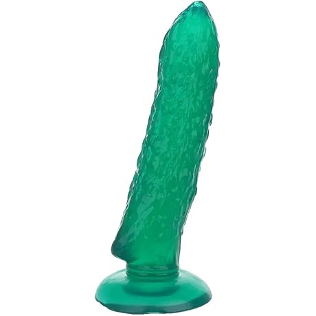 Artificial Suction Cup Brown Corn Dildo Sex Toy