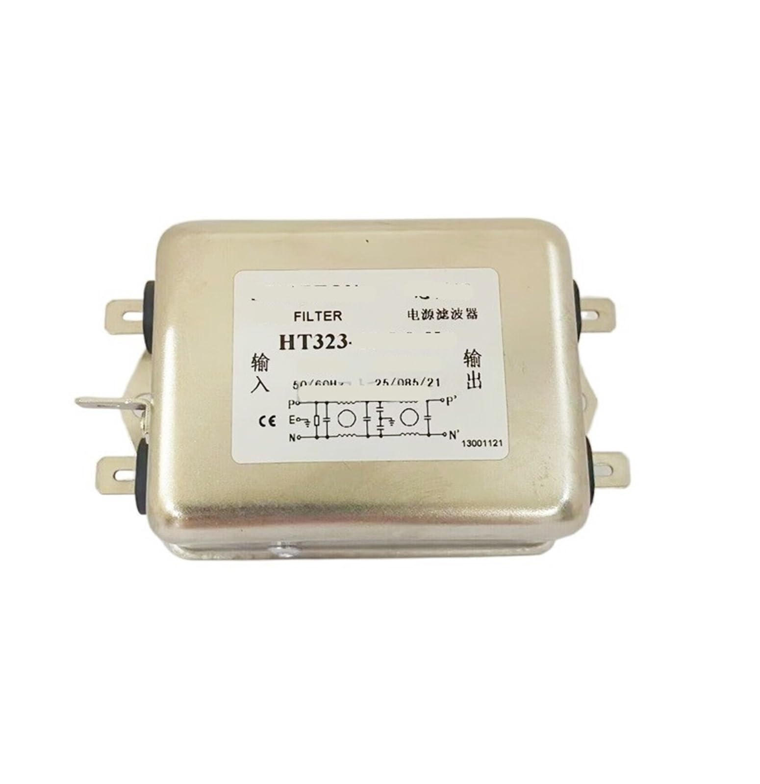 Filtre d'alimentation 220V anti-interférence secteur 20A HT323