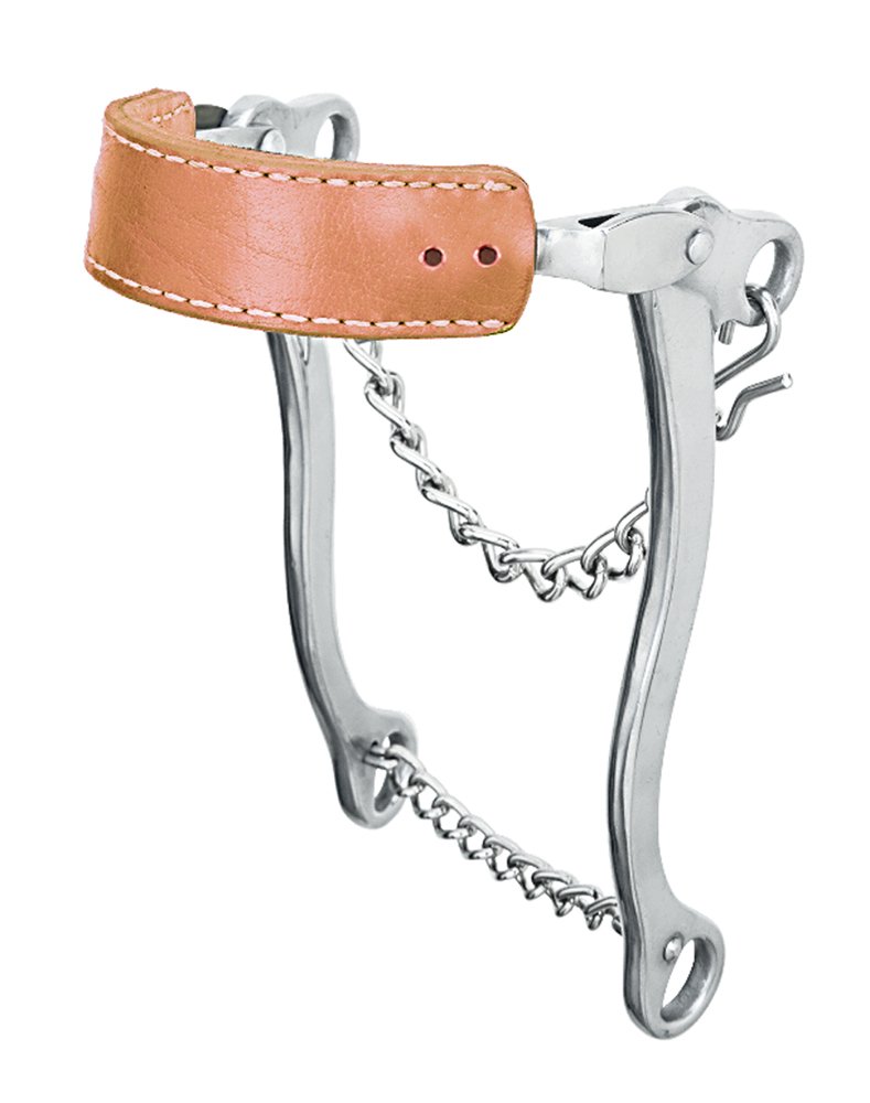 Weaver Leather Hackamore with Flat Leather Noseband