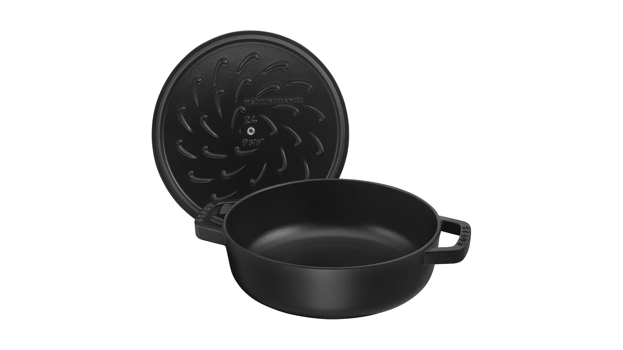 Amazon.co.jp: staub ストウブ ブレイザー ソテーパン 28cm ブラック