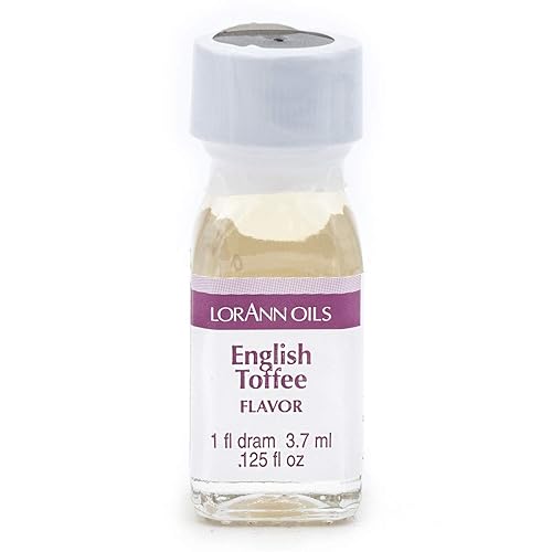 Miniatura 3 de LorAnn English Toffee Sabor súper fuerte, 1 botella de dram (0.0125 fl oz - 0.1 fl oz)