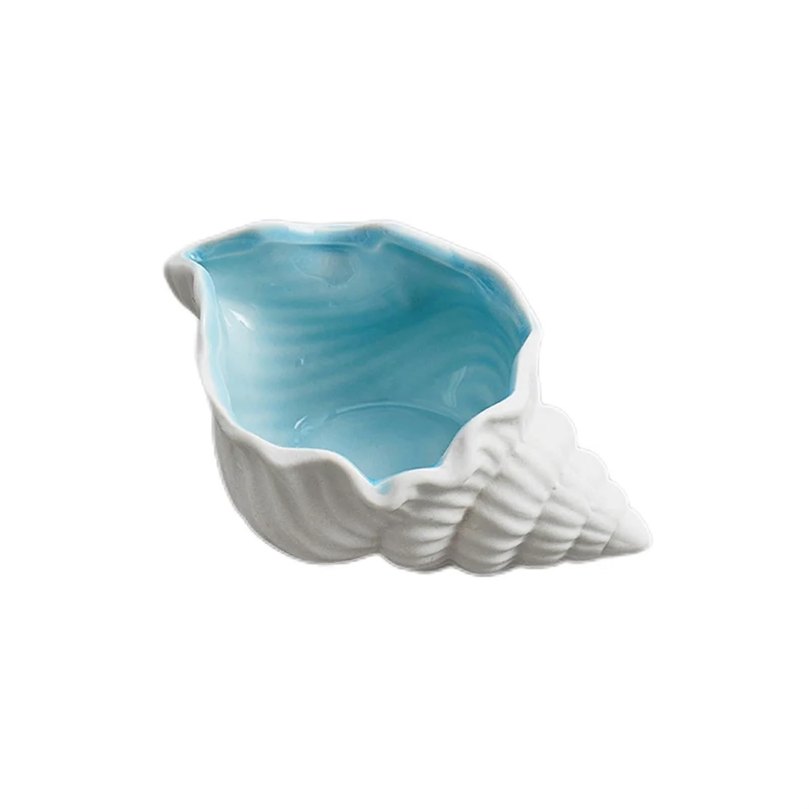 ashtray， Desktop Ashtray 1Pcs Ceramic Living Room Modern Decorative Ornament Organizer Ash Tray(Conch)