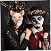 IMIKEYA Half Face Animal Mask Pig Pig Mask for Party Festival Pink Cosplay Fancy Ball