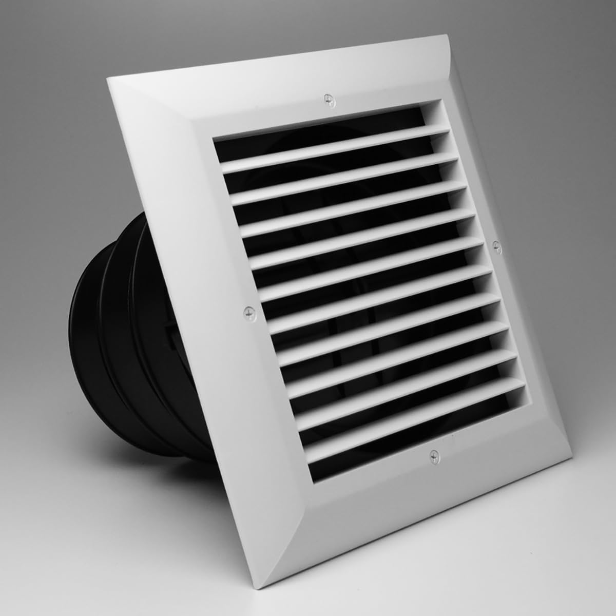 RectorSeal TRUaire Grille/Damper 81915 Plastic Ceiling Diffuser, With Incorporated Ceiling box, Easy Installation, HVAC, 8X8 Exh/Ret Grille/Damper/BX6,7,8"