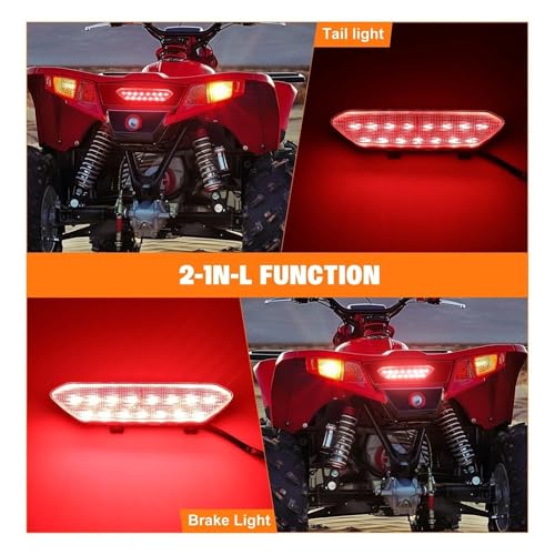 Feu arrière LED pour VTT YFZ450R et 700R de 2006 à 2018 avec feu stop - 6