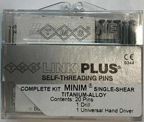 Coltene Whaledent P7843 ParaPost XP 784 Refill Post, Size 3, Titanium, Brown (Pack of 10)