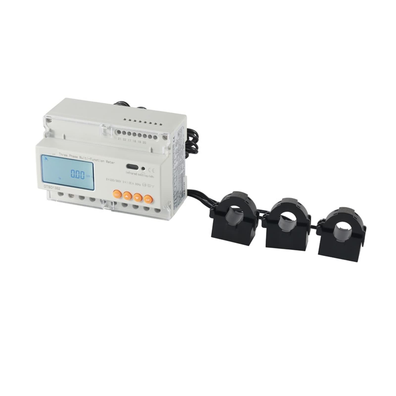 Contatore energia elettrica, DTSD1352-CT/C Contatore Intelligente trifase ad Alta precisione nei sistemi di Controllo Contatore di energia for Inverter Solare