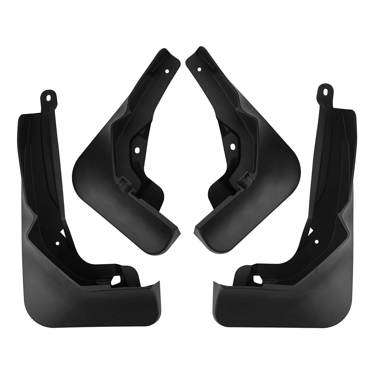 YPFYBHD Mud Flaps Splash Guards, Compatible with Honda e:NP2 2024, Front and Rear Mudflaps Fender Guards Set of 4, Car Protection Accessories