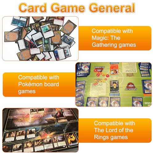 image for ElectricWise Draw and Discard Card Game Holder Works with Any Standard