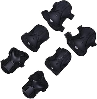 BESPORTBLE Equipamento De Skate 1 Conjunto De Para Bicicletas Para Adultos Joelheiras Para Crianças Joelheiras Para Equipamento Para Skate Patinação Patinação Protetores De Patinação