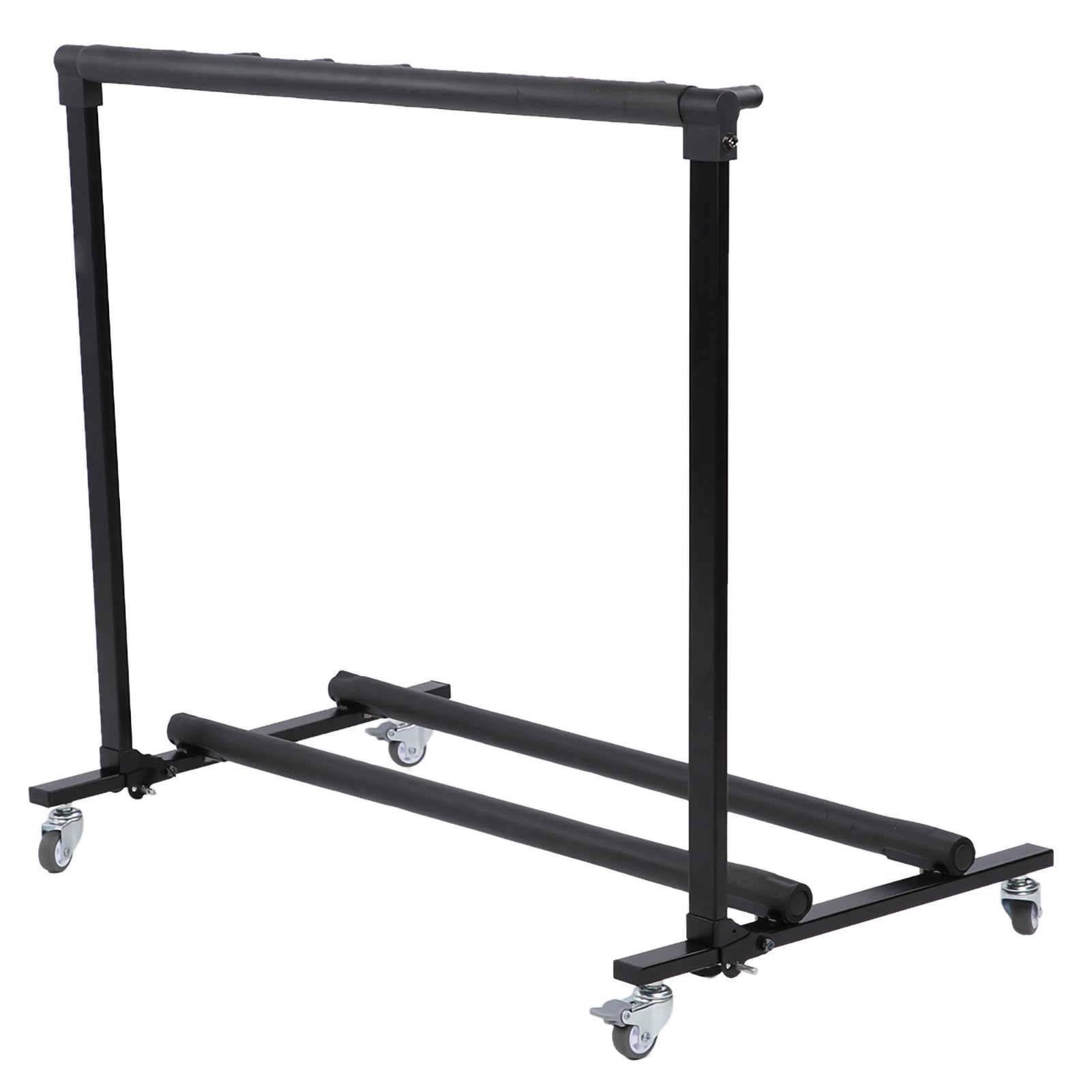 Supporto per chitarra, multiplo per chitarra elettrica pieghevole universale per basso + ruote (FL-17L 7 testine)