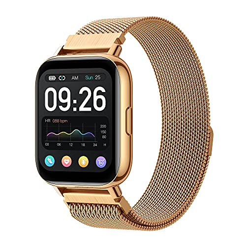 Smart Watch With Heart Rate Blood Pressure Monitor,Activity Fitness Tracker With Sleep Step Calorie Counter,Sport Digital Watch Pedometer,Men Women Smartwatch For iOS Android Compatible iphone Samsung