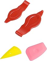 Vista 7 de Herramientas de tinte de ventana, kit de herramientas de envoltura de vinilo, tarjeta de mango de ducha de esquina, rascador de afeitar