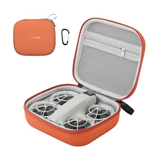 Fergio Neo Drone Portable Storage Bag for DJI Neo，Waterproof PU L...