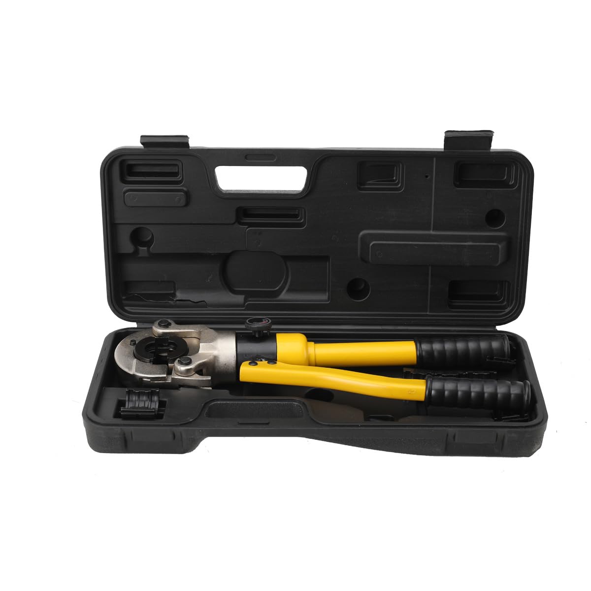 Pince à Sertir Hydraulique 6 T, avec 4 Matrices TH (16 20 25 32 mm)