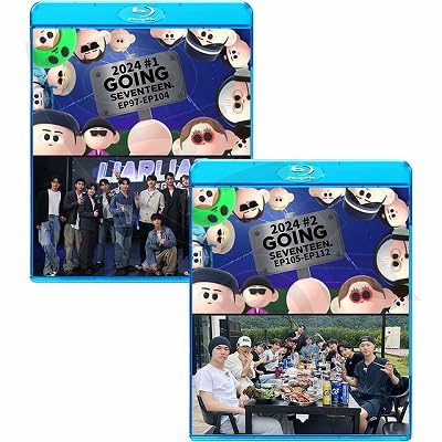 Blu-ray 2024 GOING �Z�u�` 2��SET EP97-EP112 ���{�ꎚ������ K-POP �u���[���C
