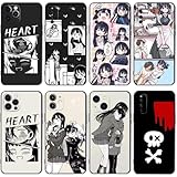 僕の心のヤバイやつ スマホケース 山田杏奈 市川京太郎 強化ガラスケース アイフォンケース 携帯電話カバー 保護ケース スマホカバー iPhone多機種対応 アニメ 萌えグッズ コスプレ小物 誕生日 クリスマス プレゼント (02,iPone16promax) [並行輸入品]