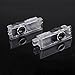 2pcs LED Symbol Welcome Light Door Logo Projector Lamp for Land Rover, Ground Ghost Shadow Lights Door Warning Light for Range Rover Discovery 4 Evoque Freelander Plug and Play 5W