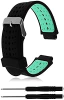 Vista 8 de Correa de repuesto de silicona suave para reloj inteligente Garmin Forerunner 230/235/220/620/630/735