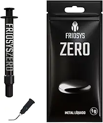 Pasta Térmica Metal Líquido Friosys Zero 1g Prateado