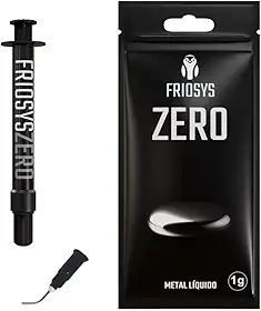 Pasta Térmica Metal Líquido Friosys Zero 1g Prateado