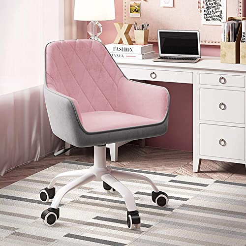 Chaise de bureau confortable en velours avec dossier de qualité supérieure