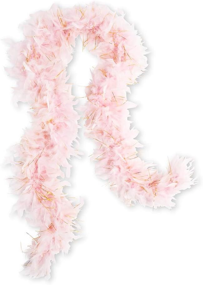 Pink Feather Boa Clipart