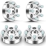 SCITOO Compatible with Hubcentric Wheel Spacer Adapters 1.25 inch 4X 5x5 to 5x5 compatile with Jeep Grand Cherokee Commander Wrangler XK JK WK