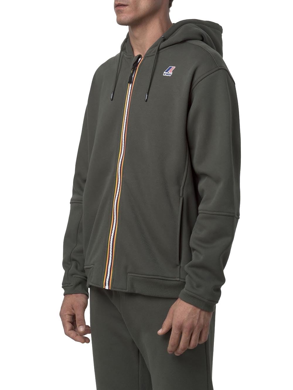 K-Way Prosper Brushed PC Felpa Uomo K4147lw Nero