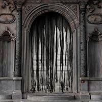 Purple Star 3 Stück Halloween Türvorhang -1x1.65M Halloween Gruseliges Tuch - Deko Vorhang- Halloween Tuch Partydekoration - Vorhänge Horror Deko Outdoor Indoor-Party Spukhaus-Eingangsdekoration