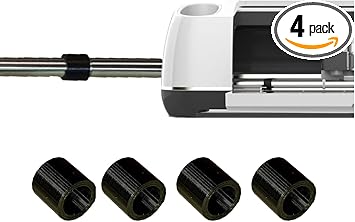 (Pack of 4) Replacement for Cricut Maker/Cricut Machine Compatible, Rubber Wheel Mat Guide Rubber Roller/Wheel Pack Compatible with Cricut Accessories for Cricut Roller Repair