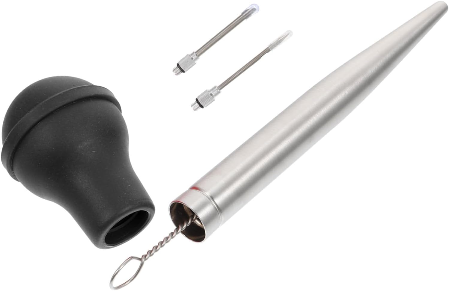 Cabilock 1set Bbq Turkey Injector Pump Marinade Injector Tool for Deep Flavor Injection for Grilling and Roasting Turkey and Meat