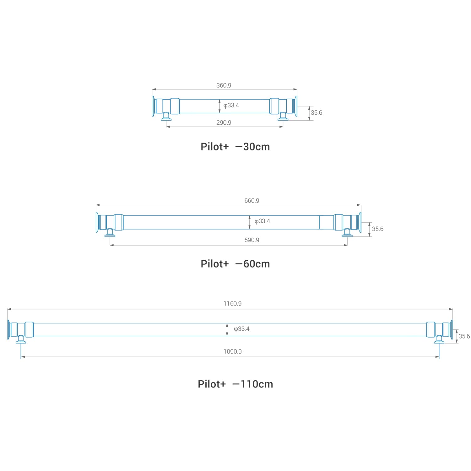 COBETTER 0.5mm Pilot+ Hollow Fiber Filter TFF Ultrafiltration mPES Membrane 50kDa 60cm