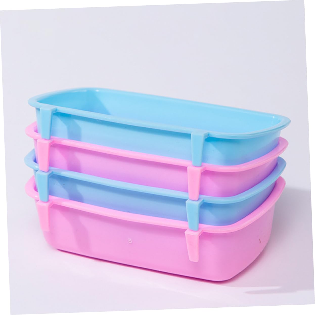 ibasenice 6Pcs Hamster Hanging Feeder Food Bowls Durable Rat Food Bowls Water Containers for Small for Daily Use Spills Essential Pet Feeding Accessory