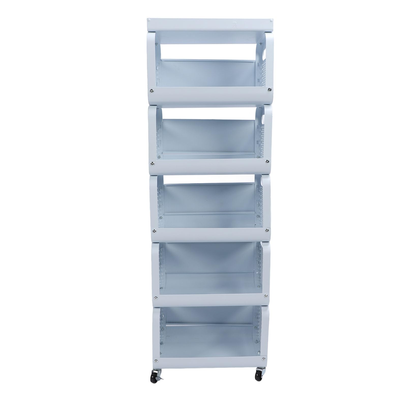Scaffale Mobile con Ruote Piroettanti, Organizer per la in