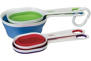 Progressive Prepworks BA-545 Collapsible Measuring Cups: The Ultimate Kitchen Essential for Space-Conscious Cooks