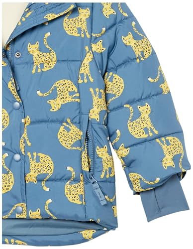 Image of Amazon Essentials Girls and Toddlers' Heavyweight Hooded Puffer Coat, Water-Resistant