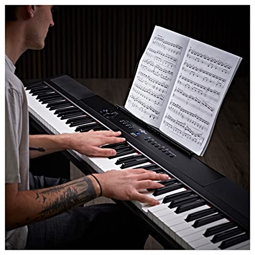Pack Complet Piano de Scène SDP-2 par Gear4music + Accessoires - Les Beatles, Paul McCartney, John Lennon, RIngo Starr, George Harrison Pack Complet Piano de Scène SDP-2 par Gear4music + Accessoires – Image 4