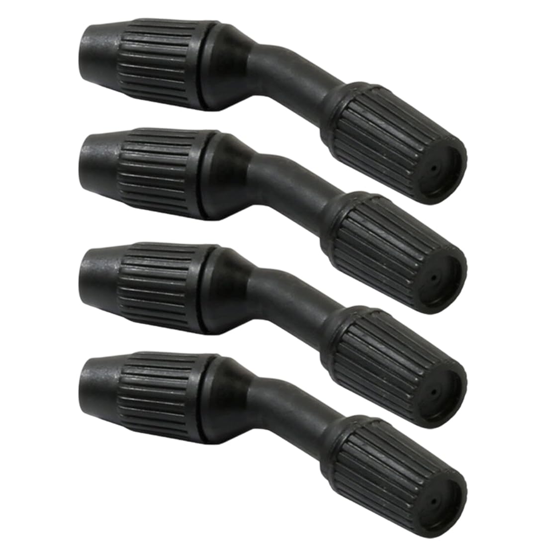 Lot de 4 buses de pulvérisation, accessoires de rechange pour pulvérisateur, buses de tuyau, buses de jardin standard, adaptées à l'arrosage du jardin