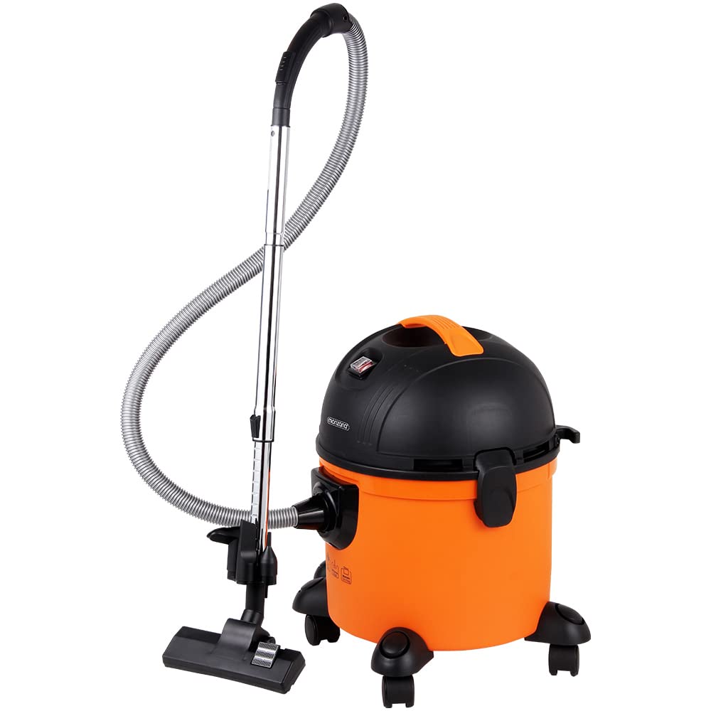 Monzana Aspirapolvere Wet Dry 1200W Sacco 15L Contenitore con Accessori Pulitore Pavimento Sporco