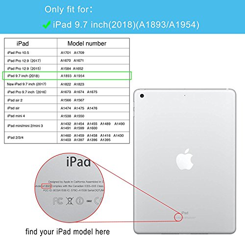 INFILAND Compatibile con iPad 9.7 Pollice 2018