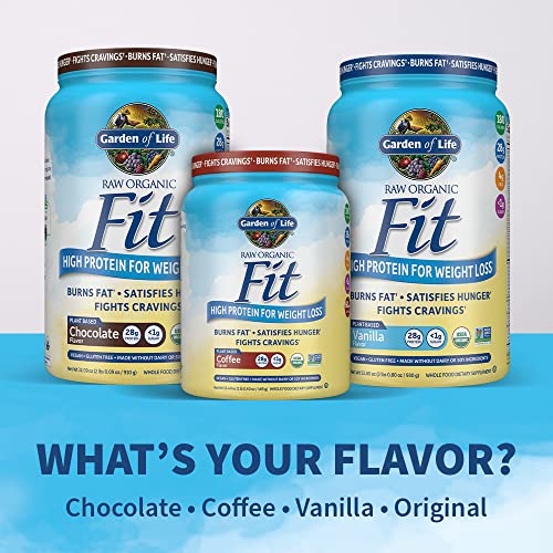 Garden of Life Raw Organic Fit Vegan Protein Powder, Original, 20 Servings - image 7