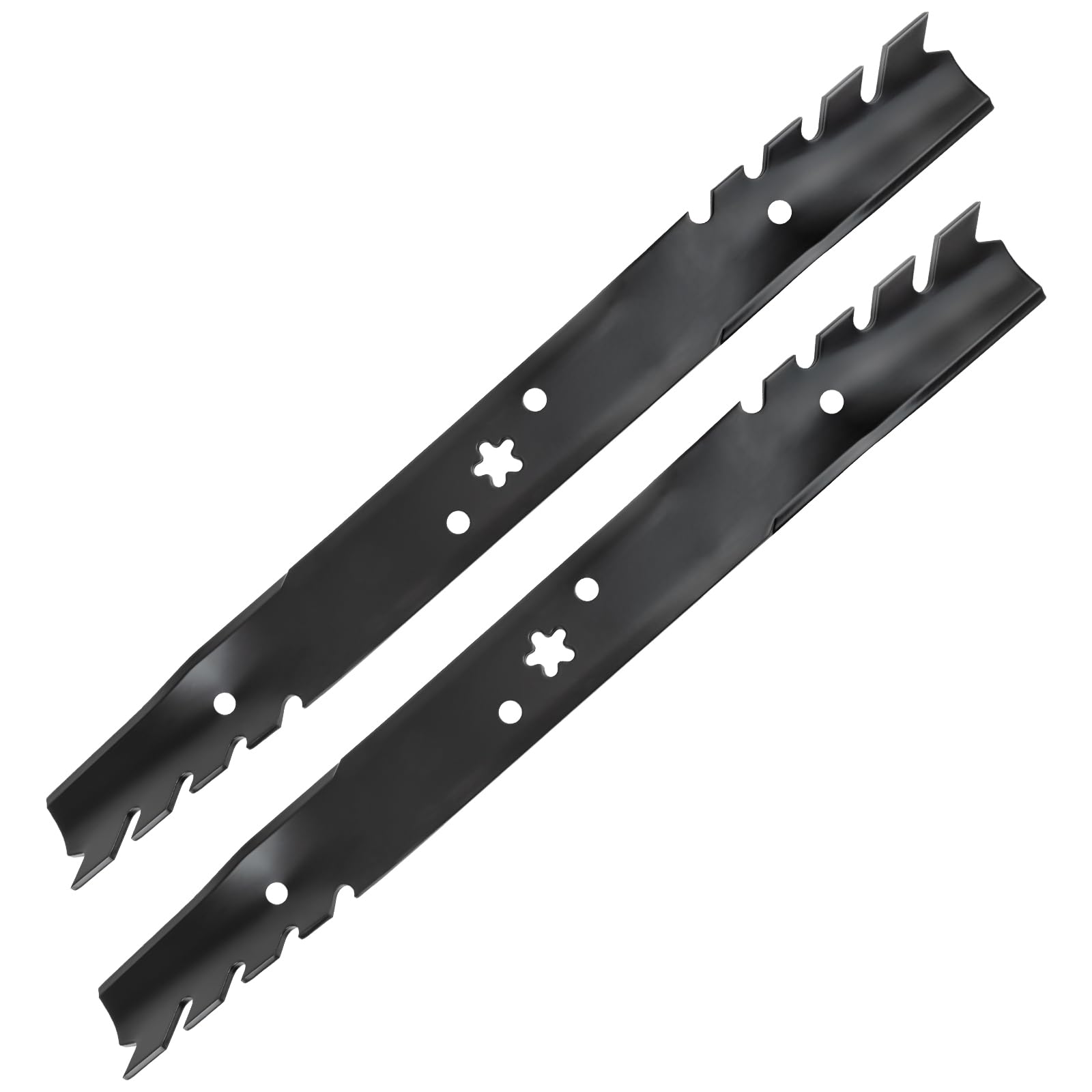 Keycci 587199603 - Cuchillas de mantillo compatibles con Hu sqvarna HU725AWD HU700H HU700F HU800AWDH 55.8 cm, repuesto de cortacésped para 587199601, paquete de 2
