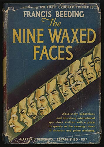 The nine waxed faces, B0006ANDOY Book Cover