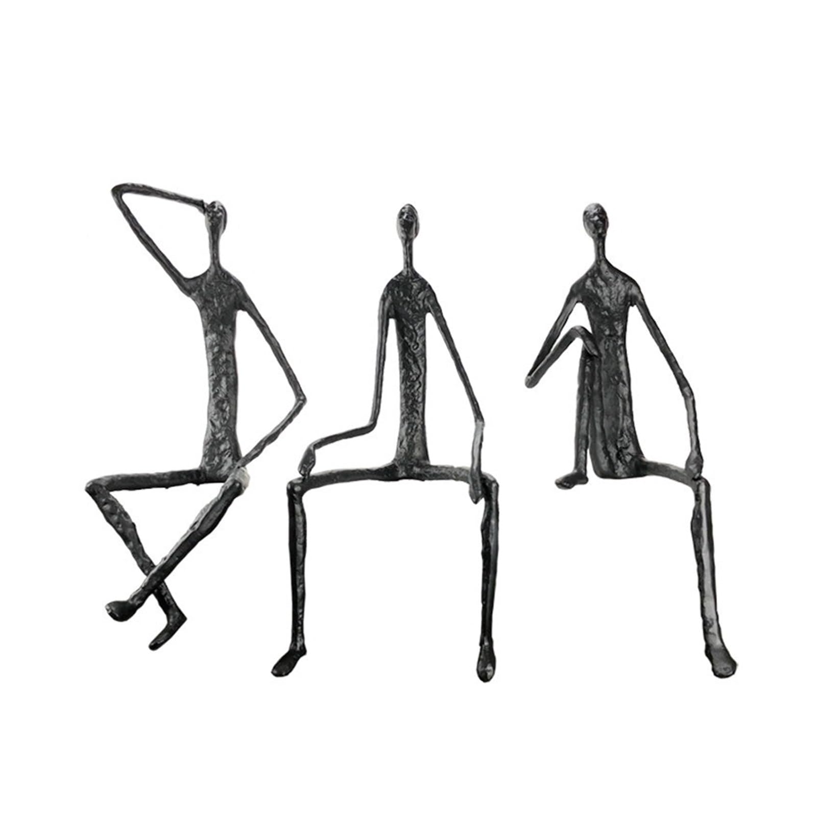 Zhaoj24-05 Art Sculptures Modern Abstract Figure Sculpture Ornament Minimalist Home Living Room Craft Decoration