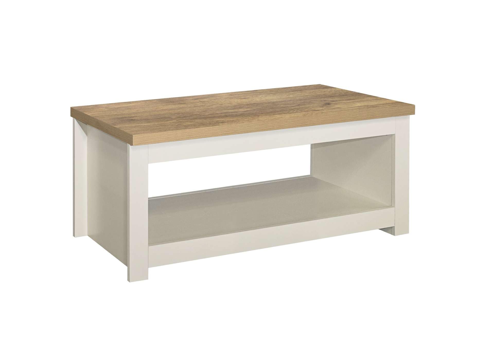 Birlea Highgate Cream And Oak Coffee Table