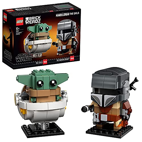 LEGO 75317 Star Wars Le Mandalorien et L’Enfant, Ensemble de Construction modèle à Collectionner
